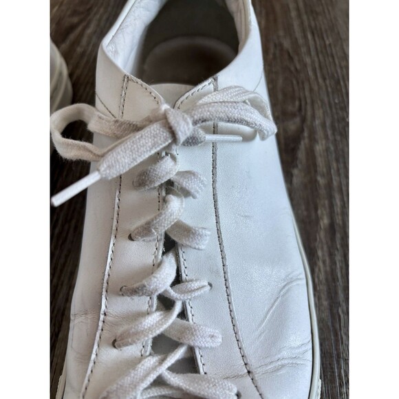 Common Projects Original Achilles Leather White Italian Sneaker Shoe Size 40 (7) - Picture 3 of 8